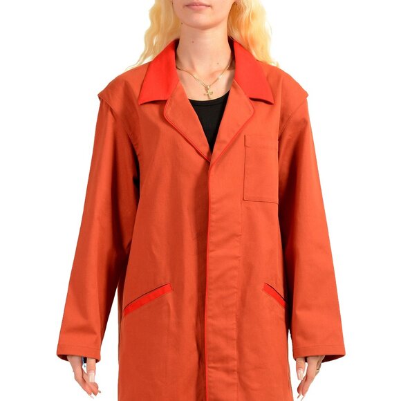 Scuderia Ferrari Women's Light Weight Unstructured Button Down Coat US XS IT 38